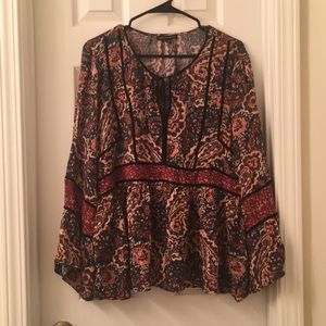 Boho Bellsleeve Top